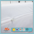 Bulk Sale Pure White Poly/Cotton Single Size Zipper Fitted Bed Sheets for Hospital Bed